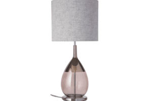 Ebb&Flow Tischlampe Lute blue mit Lampenschirm niedrig