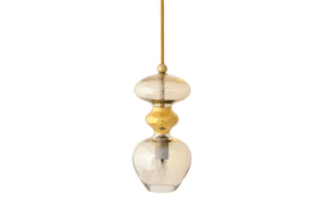 EBB & Flow Futura Hängelampe Gold Smokey