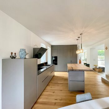 Umbau und Interior Design Konzept Schlafzimmergestaltung Privathaus Bezirk Baden Himmel&Erde Daunenspiel