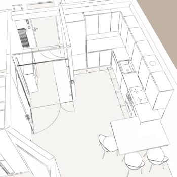 3D Visualisierung von Küchen bei Daunenspiel
