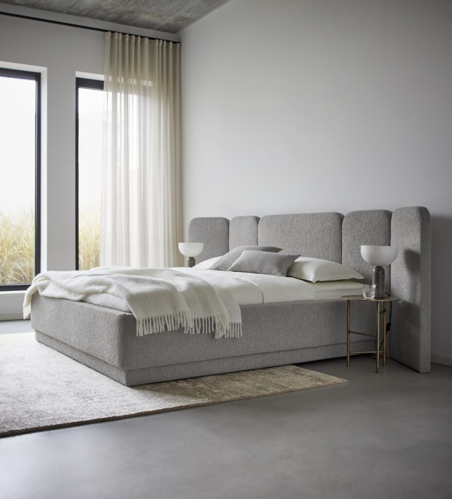 Luiz Polsterbettkollektion in diversen Stoffausführungen